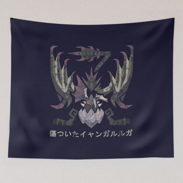Item preview, Monster Hunter World Kanborne Scarred Yian Garuga Kanji designed and sold by StebopDesigns.