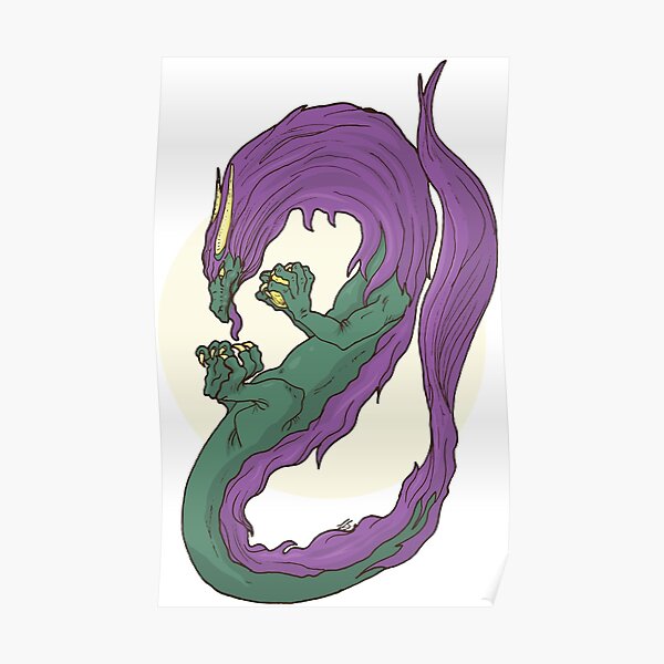 Gift Dragon Poster