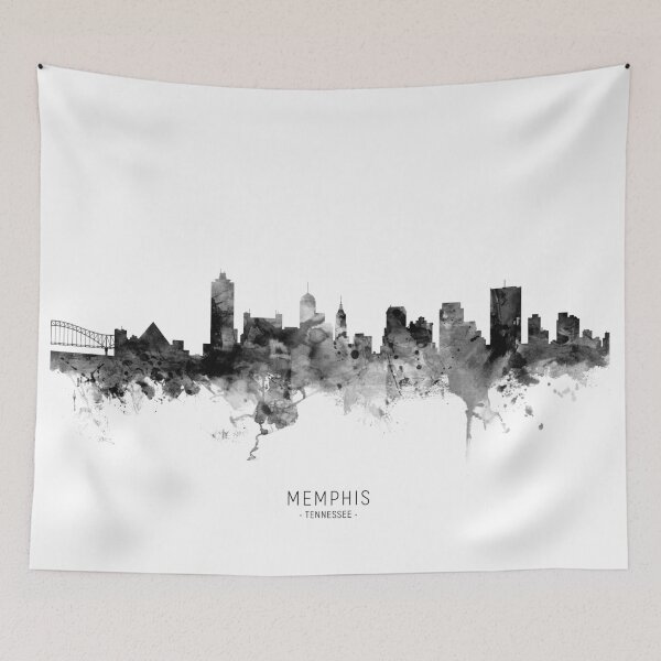Item preview, Memphis Tennessee Skyline designed and sold by ArtPrints.