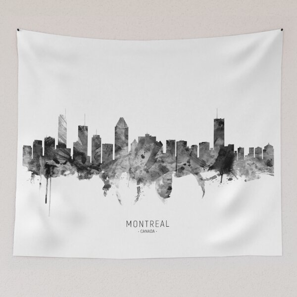 Item preview, Montreal Canada Skyline designed and sold by ArtPrints.