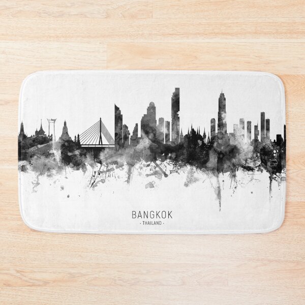 Item preview, Bangkok Thailand Skyline designed and sold by ArtPrints.