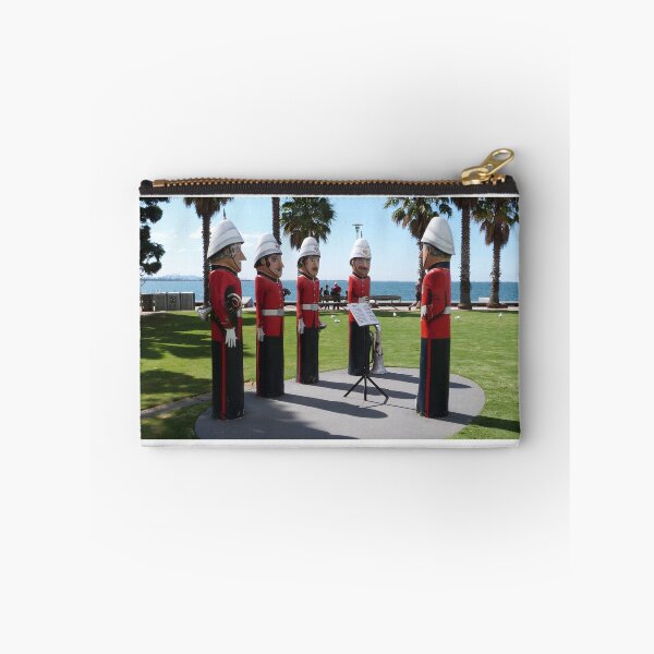Item preview, The Bandmaster giving instructions!  Bollards, Geelong. Victoria. designed and sold by RitaBlom.