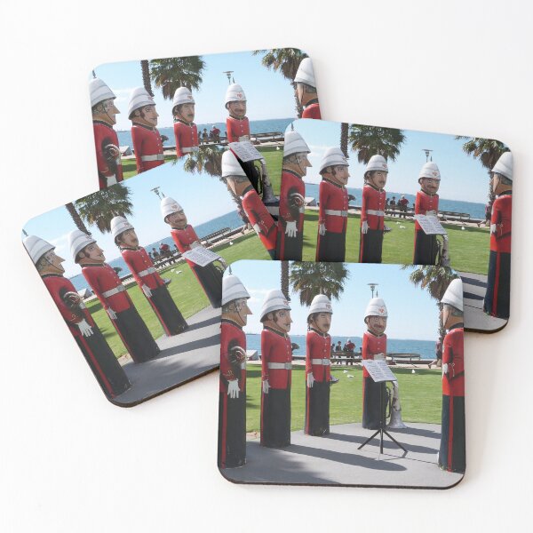 Item preview, The Bandmaster giving instructions!  Bollards, Geelong. Victoria. designed and sold by RitaBlom.