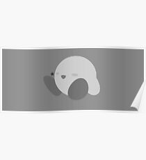 Kirby (White) - Super Smash Bros. Poster