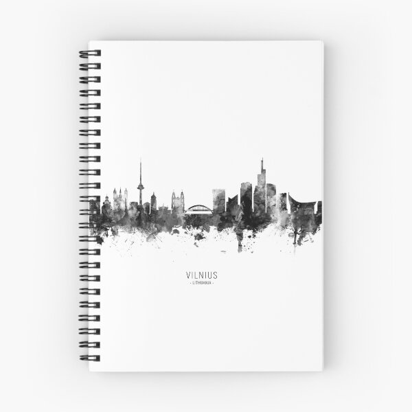 Item preview, Vilnius Lithuania Skyline designed and sold by ArtPrints.