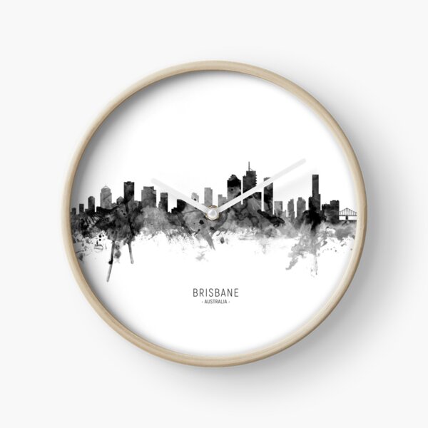 Item preview, Brisbane Australia Skyline designed and sold by ArtPrints.