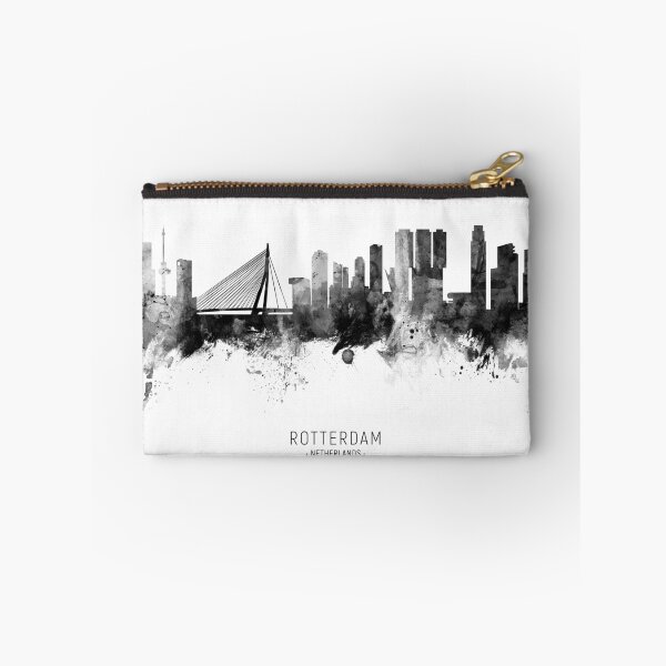 Item preview, Rotterdam The Netherlands Skyline designed and sold by ArtPrints.