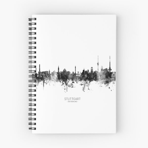Artikelvorschau, Stuttgart Germany Skyline entworfen und verkauft von ArtPrints.