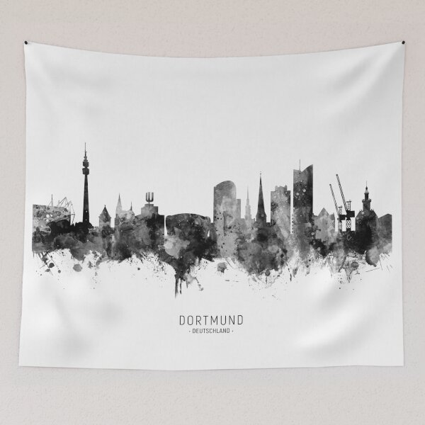 Item preview, Dortmund Germany Skyline designed and sold by ArtPrints.