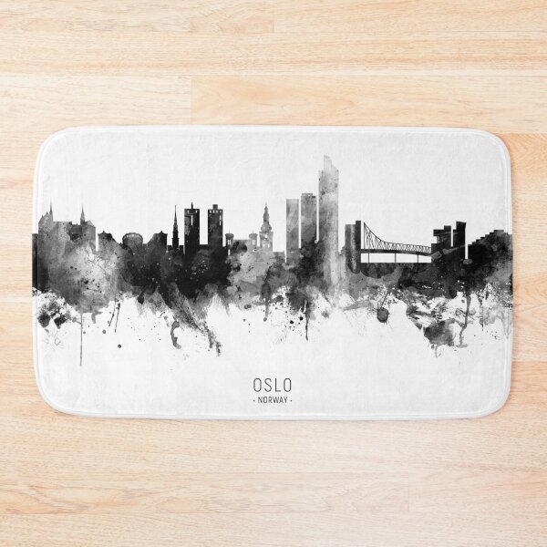 Item preview, Oslo Norway Skyline designed and sold by ArtPrints.