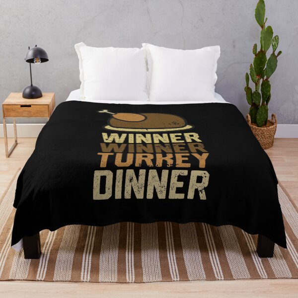 Item preview, Winner Winner Turkey Dinner - Funny Thanksgiving Shirt designed and sold by bkfdesigns.