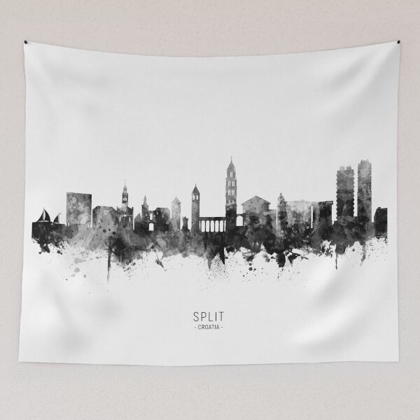 Item preview, Split Croatia Skyline designed and sold by ArtPrints.