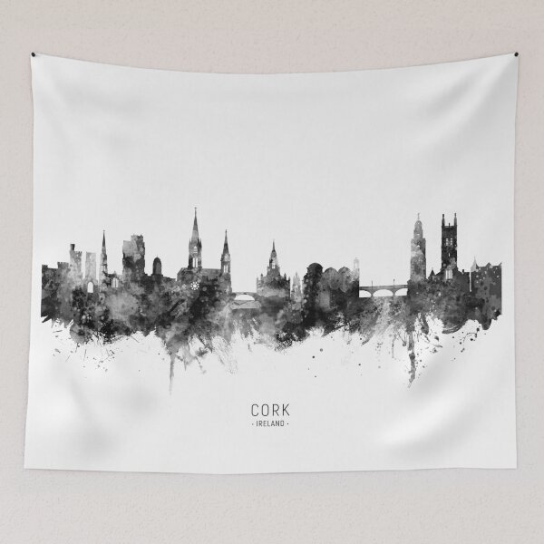 Item preview, Cork Ireland Skyline designed and sold by ArtPrints.