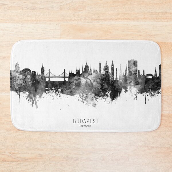 Item preview, Budapest Hungary Skyline designed and sold by ArtPrints.
