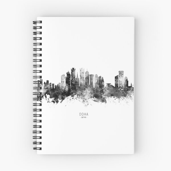 Artikelvorschau, Doha Qatar Skyline entworfen und verkauft von ArtPrints.