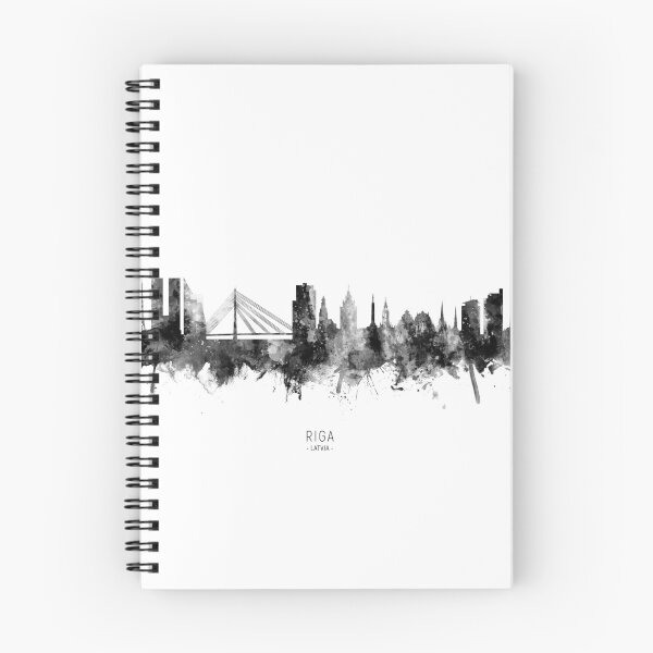 Item preview, Riga Latvia Skyline designed and sold by ArtPrints.