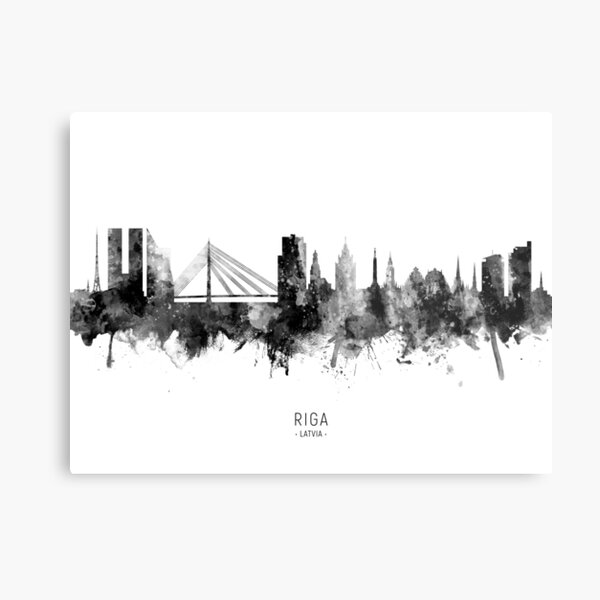 Item preview, Riga Latvia Skyline designed and sold by MICHAEL TOMPSETT.