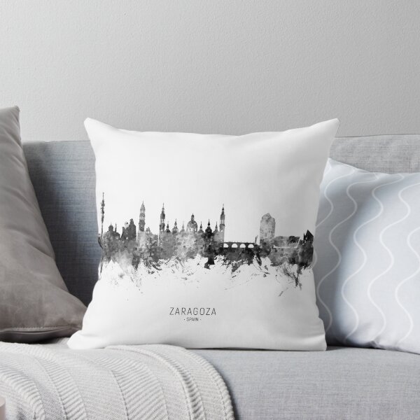 Item preview, Zaragoza Spain Skyline designed and sold by ArtPrints.