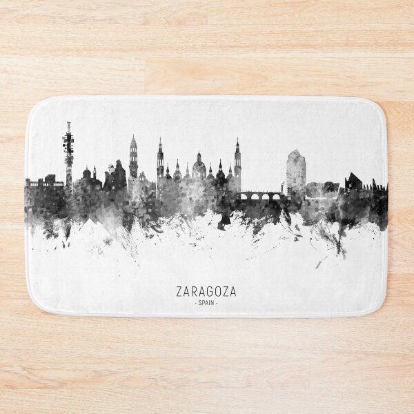 Item preview, Zaragoza Spain Skyline designed and sold by ArtPrints.