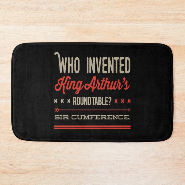 Item preview, Who Invented King Arthur's Roundtable? Funny Message Gift Ideas designed and sold by mygiftideas.