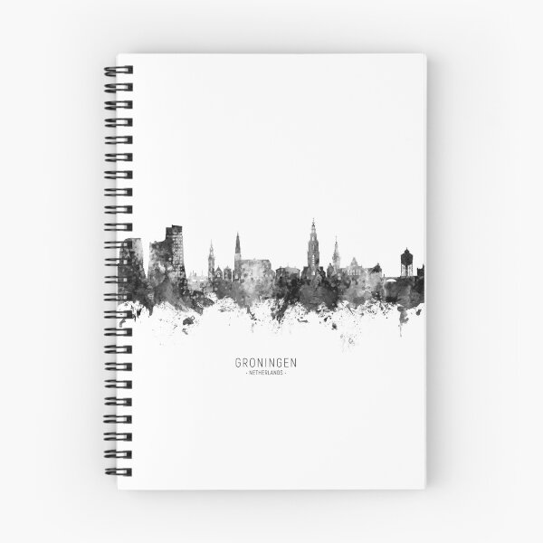 Item preview, Groningen The Netherlands Skyline designed and sold by ArtPrints.