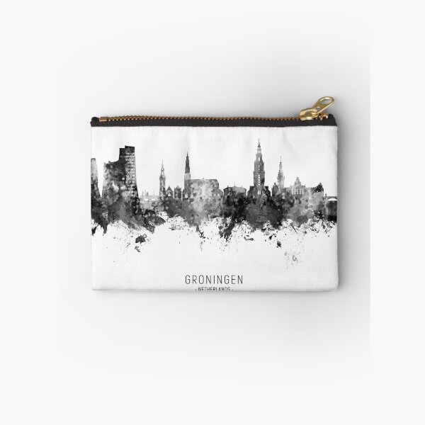 Item preview, Groningen The Netherlands Skyline designed and sold by ArtPrints.