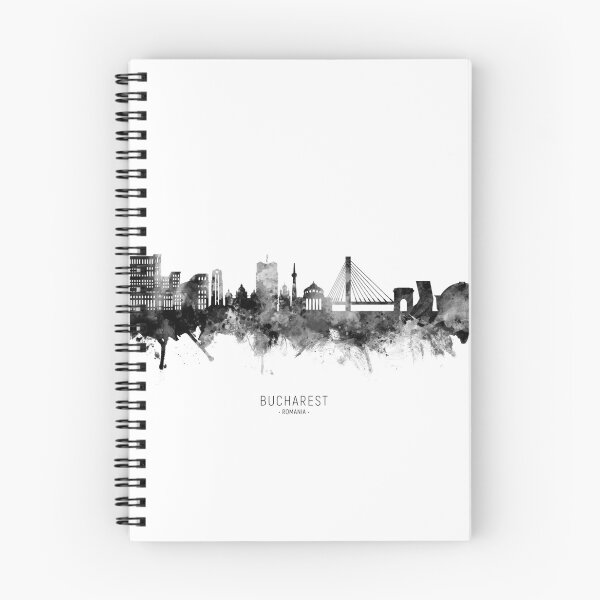 Item preview, Bucharest Romania Skyline designed and sold by ArtPrints.