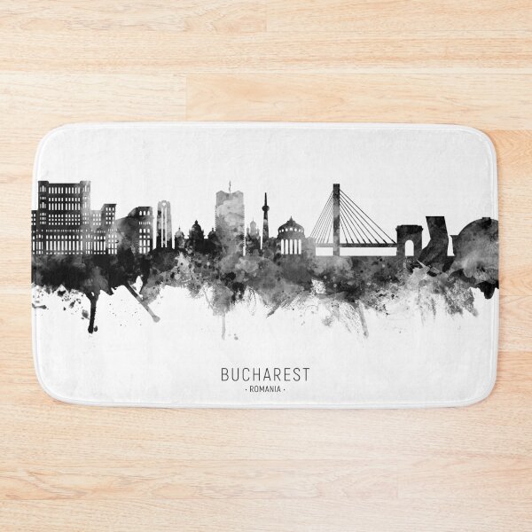 Item preview, Bucharest Romania Skyline designed and sold by ArtPrints.