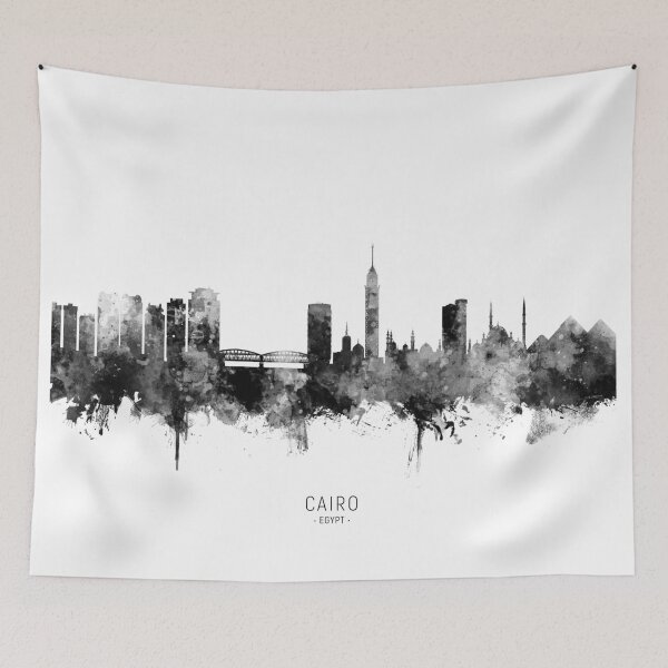 Item preview, Cairo Egypt Skyline designed and sold by ArtPrints.