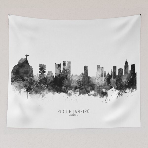 Item preview, Rio de Janeiro Brazil Skyline designed and sold by ArtPrints.