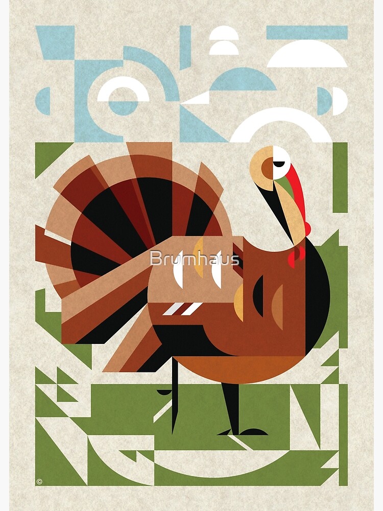 Thumbnail 2 of 2, Greeting Card, Turkey designed and sold by Brumhaus.