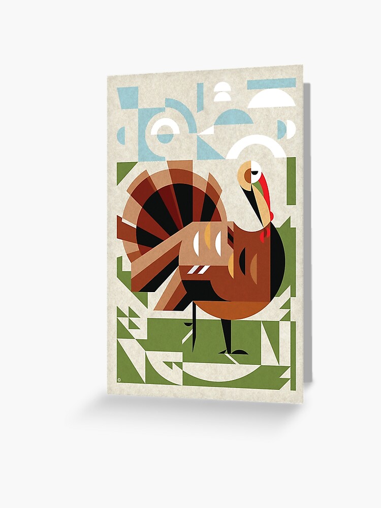 Thumbnail 1 of 2, Greeting Card, Turkey designed and sold by Brumhaus.
