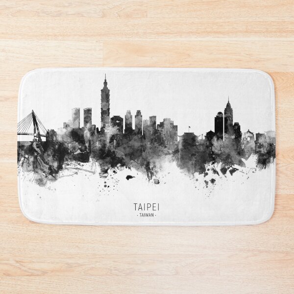 Item preview, Taipei Taiwan Skyline designed and sold by ArtPrints.
