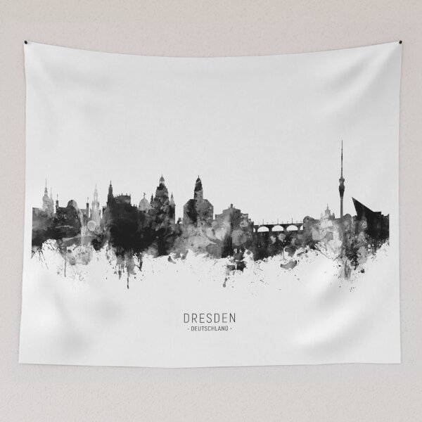 Item preview, Dresden Germany Skyline designed and sold by ArtPrints.