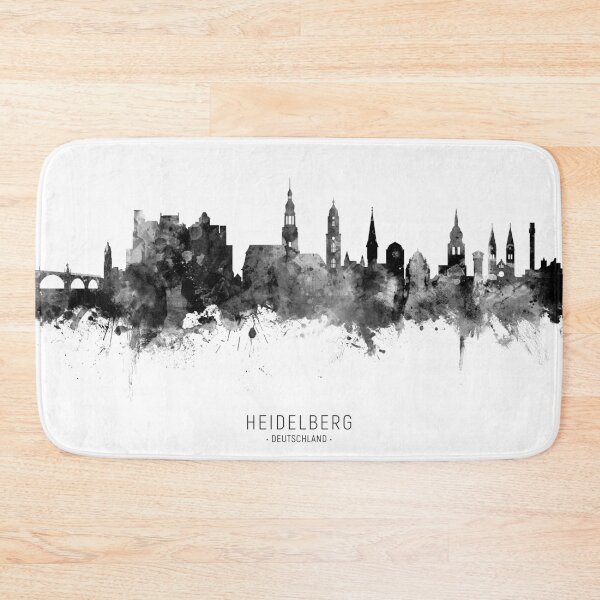 Item preview, Heidelberg Germany Skyline designed and sold by ArtPrints.