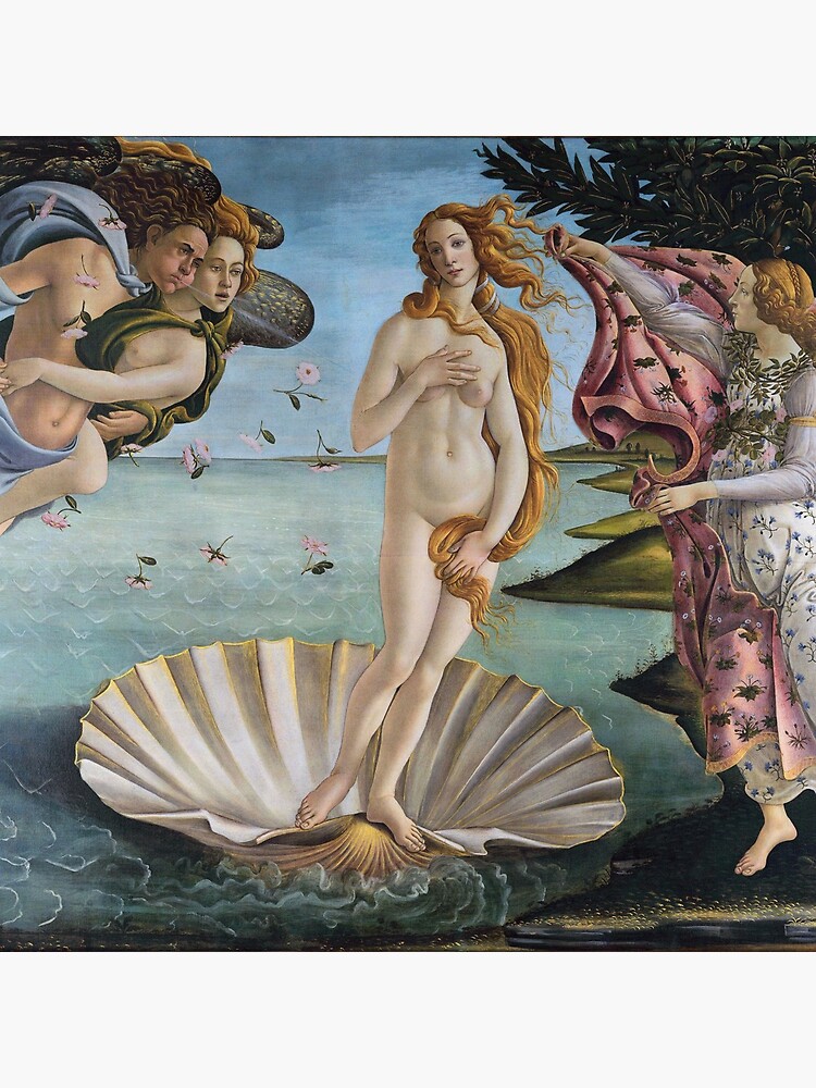 Sandro Botticelli - The Birth of Venus - mythological painting by ArgosDesigns
