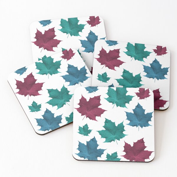 Item preview, multicolored leaves designed and sold by CREATINERY.
