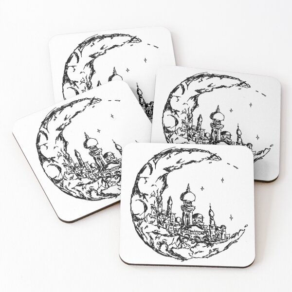 Item preview, Moon Arab City Artwork designed and sold by Sterre Kardinaal.