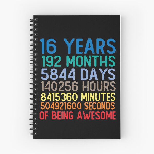 Item preview, 16 Years Old Of Being Awesome designed and sold by eulonix.