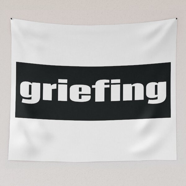 Item preview, Griefing Griefer Words Gamer Use designed and sold by WordsGamersUse.