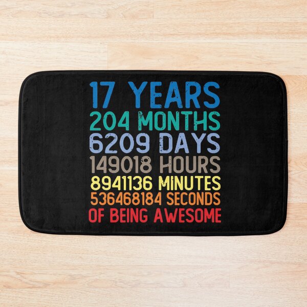 Item preview, 17 Years Old Of Being Awesome designed and sold by eulonix.