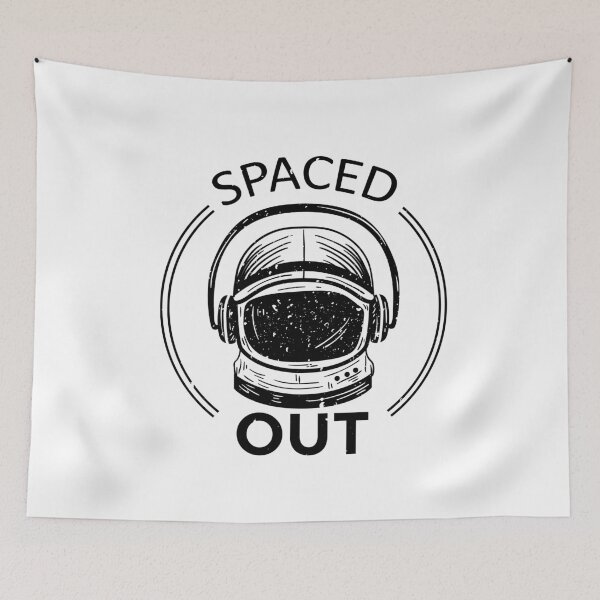 Item preview, Astronaut helm with headphones spaced out designed and sold by DerSenat.