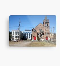 Streetscape Metal Print