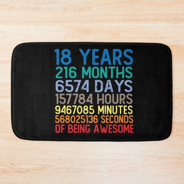 Item preview, 18 Years Old Of Being Awesome designed and sold by eulonix.
