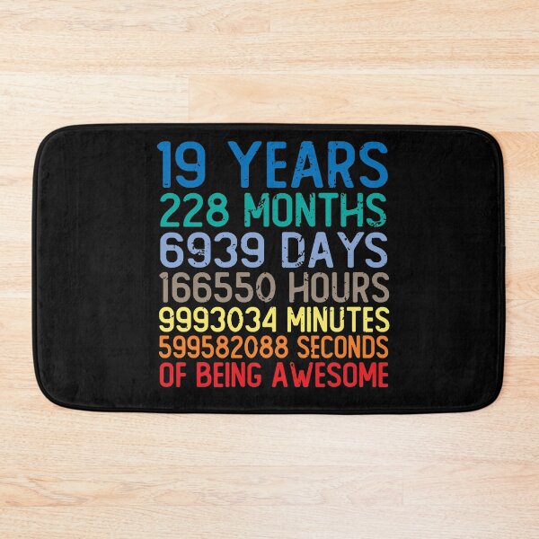 Item preview, 19 Years Old Of Being Awesome designed and sold by eulonix.