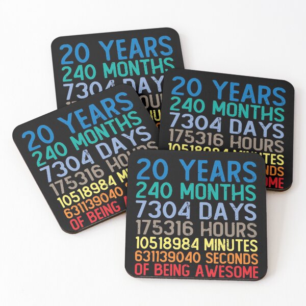 Item preview, 20 Years Old Of Being Awesome designed and sold by eulonix.