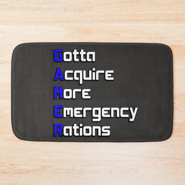 Item preview, Gamer Needs (Blue)! designed and sold by potluck.