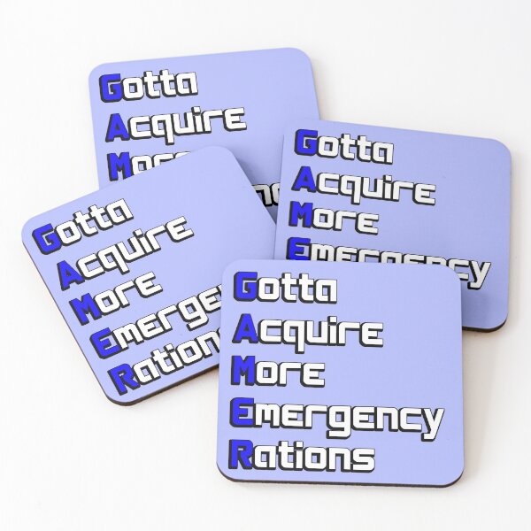 Item preview, Gamer Needs (Blue)! designed and sold by potluck.