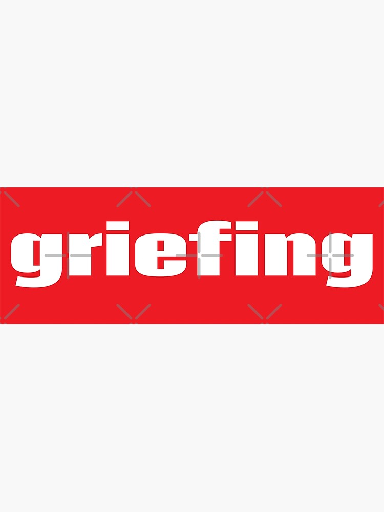"Griefing Griefer Words Gamer Use" Poster by WordsGamersUse Redbubble