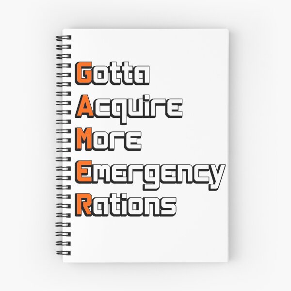 Item preview, Gamer Needs (Orange)! designed and sold by potluck.